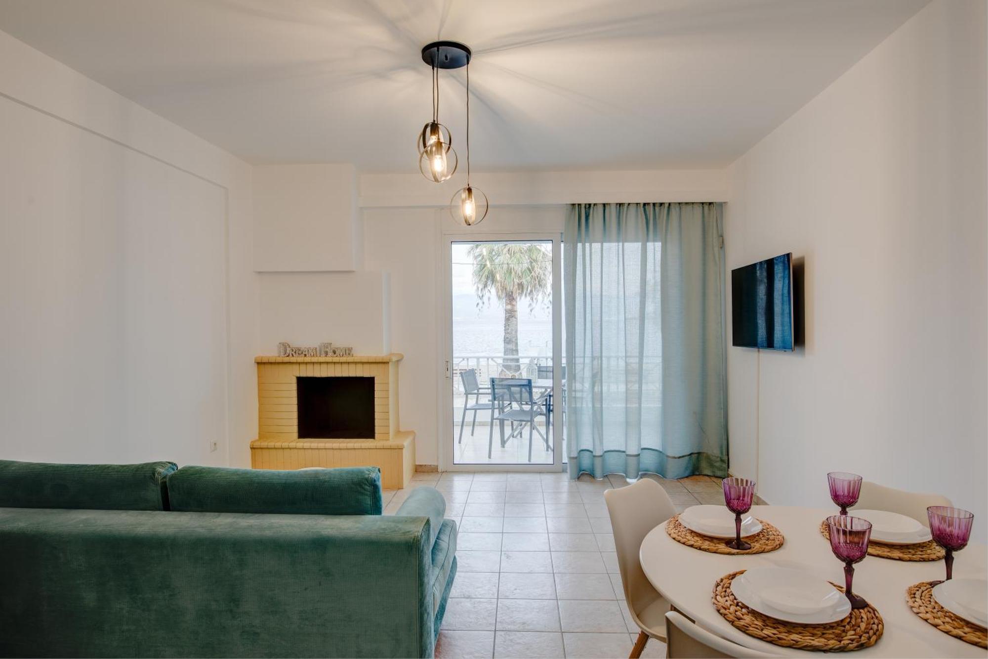 Sugar Blue - Apartments On The Beach Agios Vasilios  Exterior photo